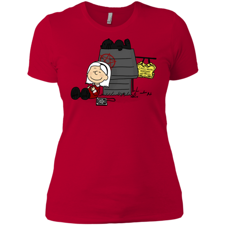 T-Shirts Red / X-Small Sabrina Brown Women's Premium T-Shirt