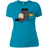 T-Shirts Turquoise / X-Small Sabrina Brown Women's Premium T-Shirt
