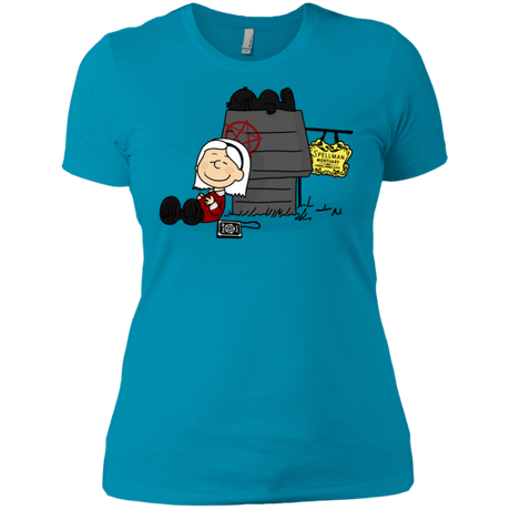 T-Shirts Turquoise / X-Small Sabrina Brown Women's Premium T-Shirt