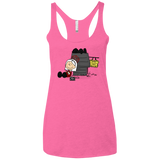 T-Shirts Vintage Pink / X-Small Sabrina Brown Women's Triblend Racerback Tank
