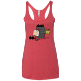 T-Shirts Vintage Red / X-Small Sabrina Brown Women's Triblend Racerback Tank