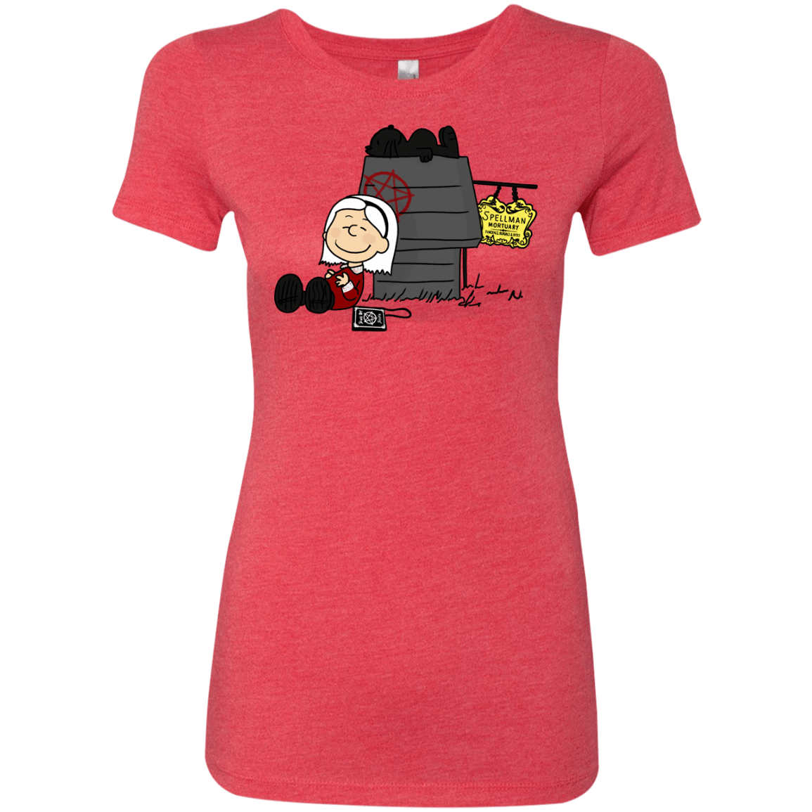 T-Shirts Vintage Red / S Sabrina Brown Women's Triblend T-Shirt