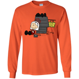T-Shirts Orange / YS Sabrina Brown Youth Long Sleeve T-Shirt