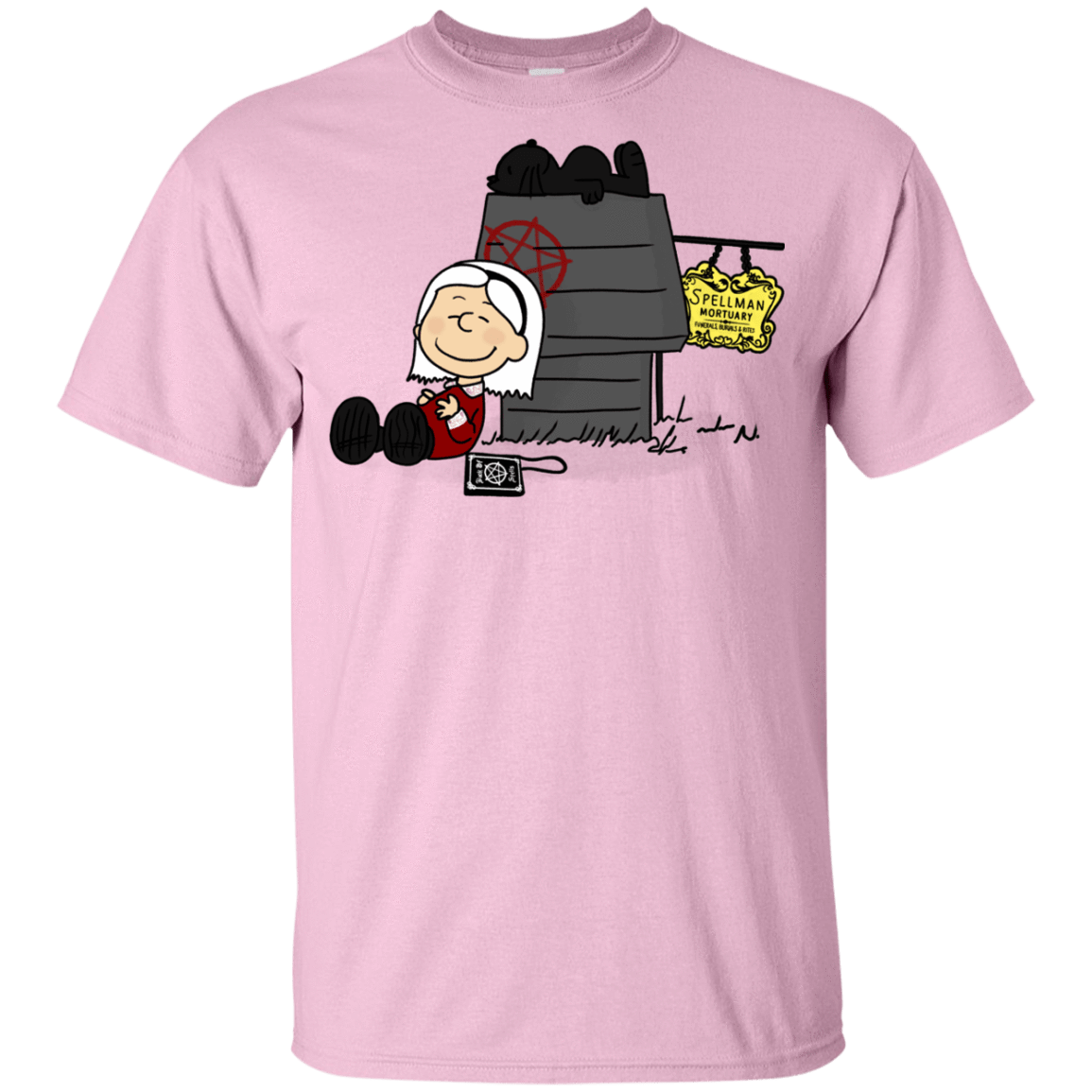 T-Shirts Light Pink / YXS Sabrina Brown Youth T-Shirt