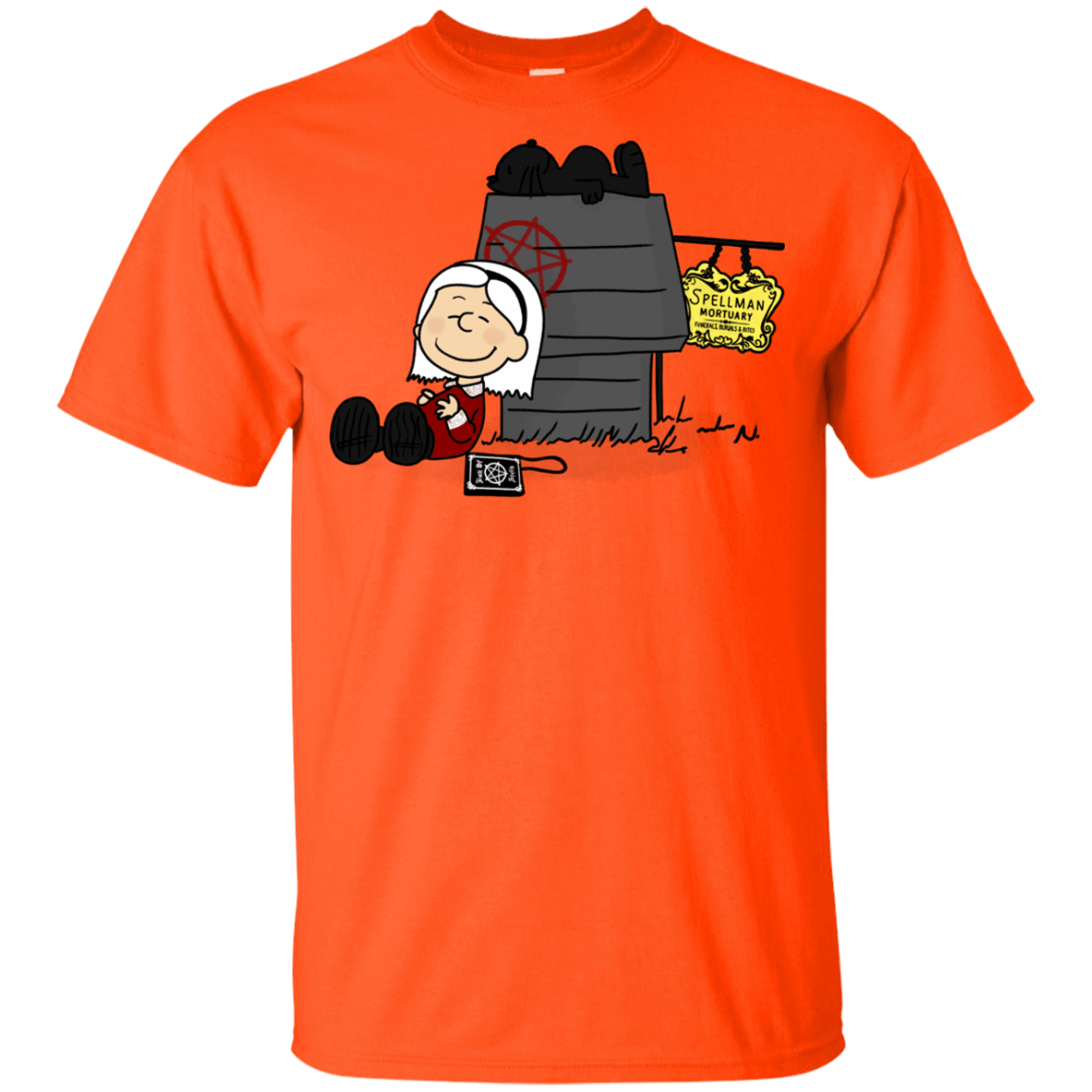 T-Shirts Orange / YXS Sabrina Brown Youth T-Shirt