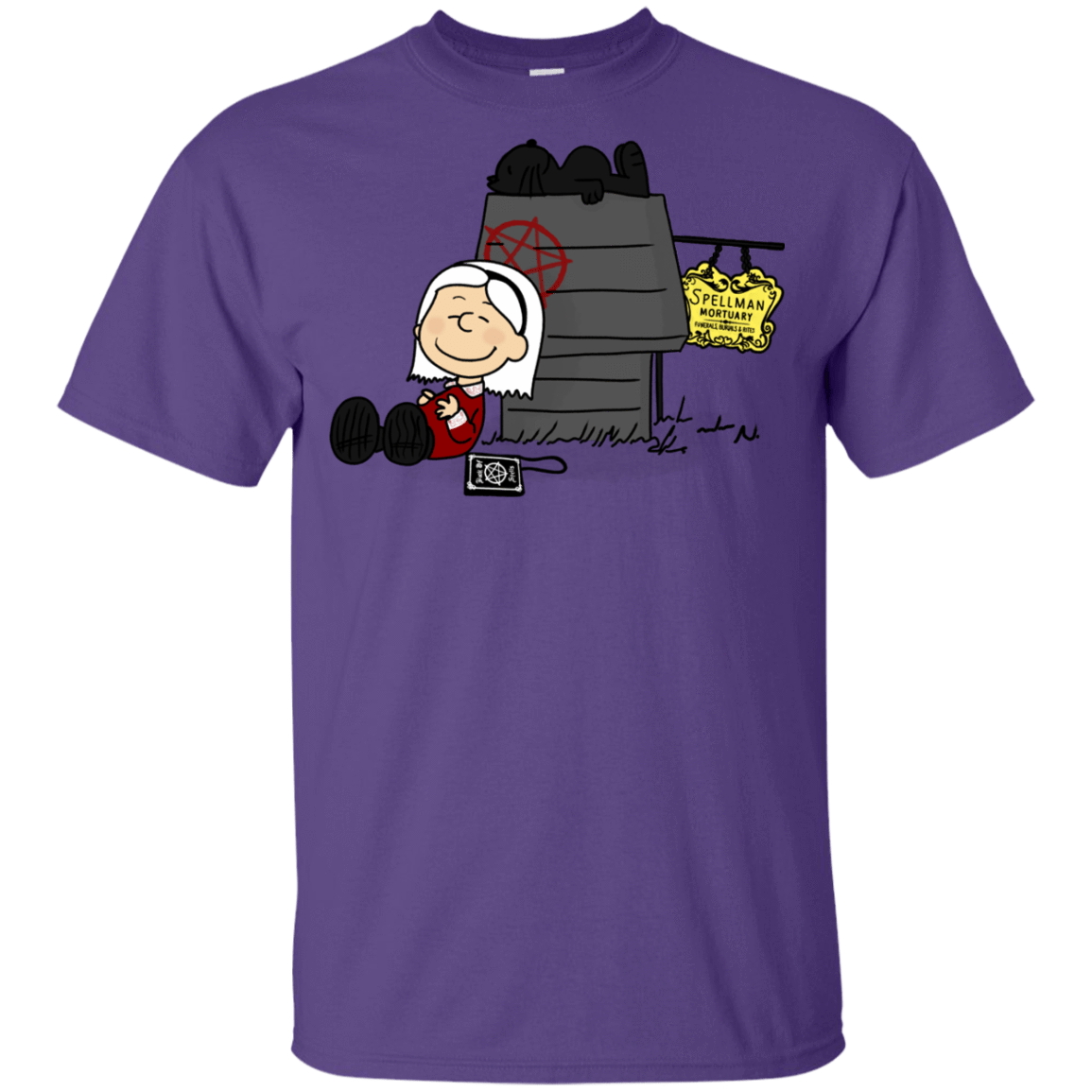 T-Shirts Purple / YXS Sabrina Brown Youth T-Shirt