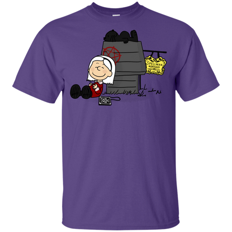 T-Shirts Purple / YXS Sabrina Brown Youth T-Shirt