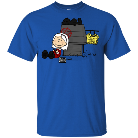 T-Shirts Royal / YXS Sabrina Brown Youth T-Shirt