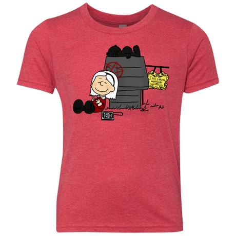 T-Shirts Vintage Red / YXS Sabrina Brown Youth Triblend T-Shirt