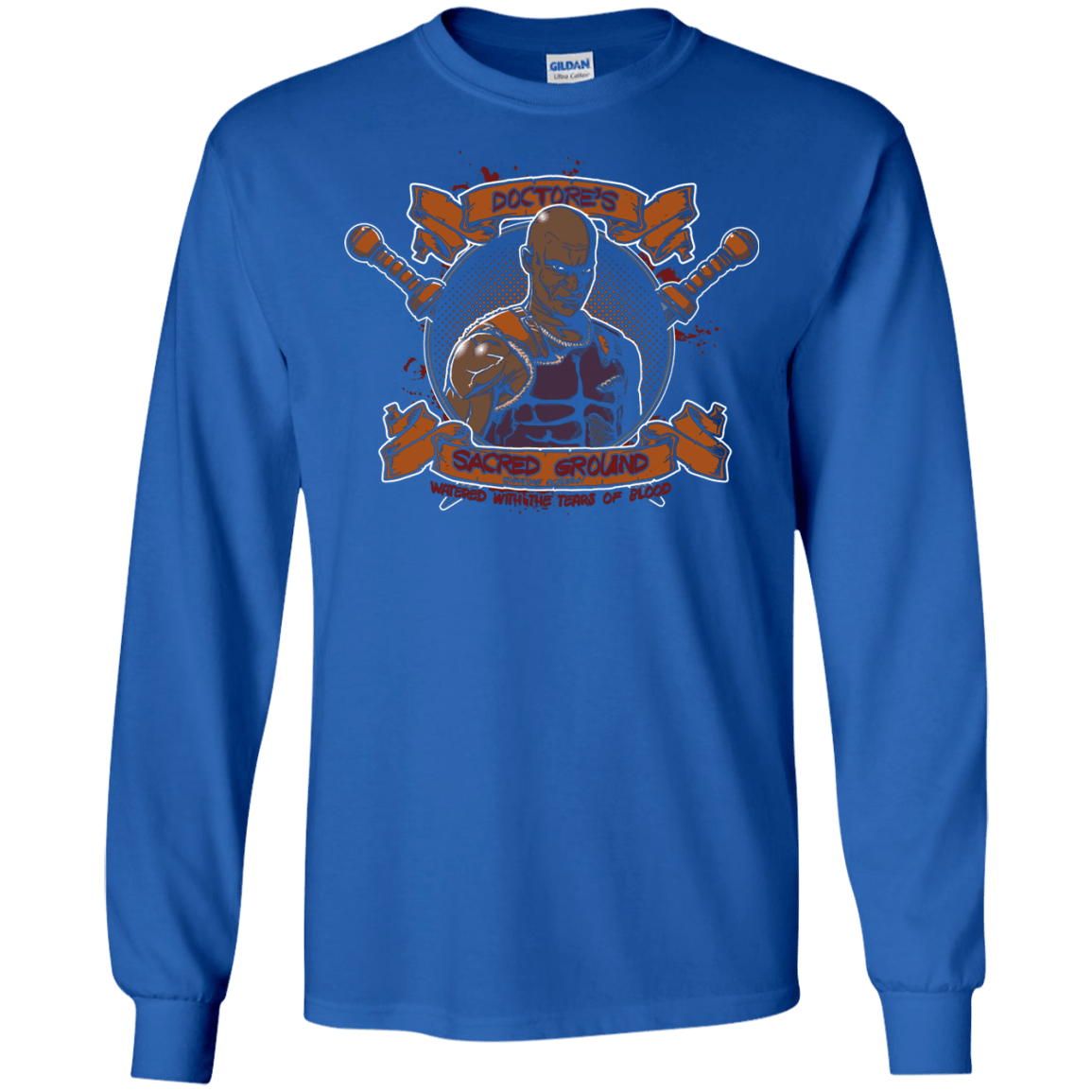 T-Shirts Royal / S Sacred Ground Men's Long Sleeve T-Shirt