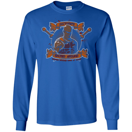 T-Shirts Royal / S Sacred Ground Men's Long Sleeve T-Shirt