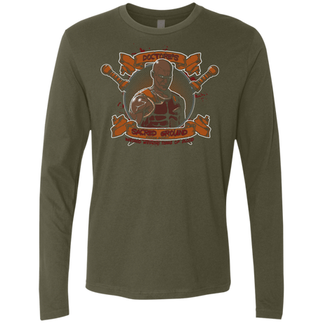T-Shirts Military Green / S Sacred Ground Men's Premium Long Sleeve