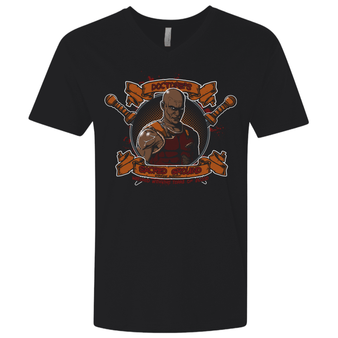 T-Shirts Black / X-Small Sacred Ground Men's Premium V-Neck