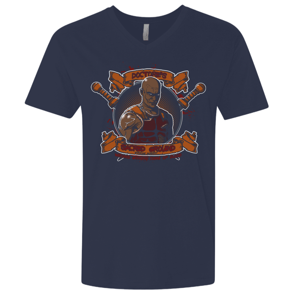 T-Shirts Midnight Navy / X-Small Sacred Ground Men's Premium V-Neck