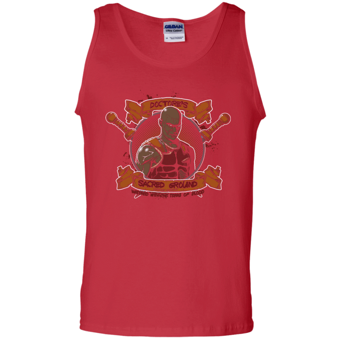 T-Shirts Red / S Sacred Ground Men's Tank Top