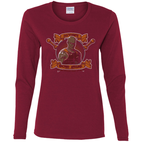 T-Shirts Cardinal / S Sacred Ground Women's Long Sleeve T-Shirt