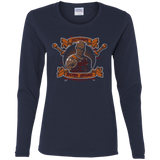 T-Shirts Navy / S Sacred Ground Women's Long Sleeve T-Shirt