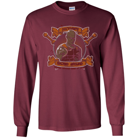 T-Shirts Maroon / YS Sacred Ground Youth Long Sleeve T-Shirt