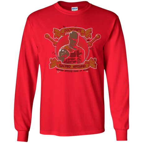 T-Shirts Red / YS Sacred Ground Youth Long Sleeve T-Shirt