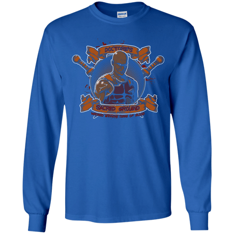 T-Shirts Royal / YS Sacred Ground Youth Long Sleeve T-Shirt