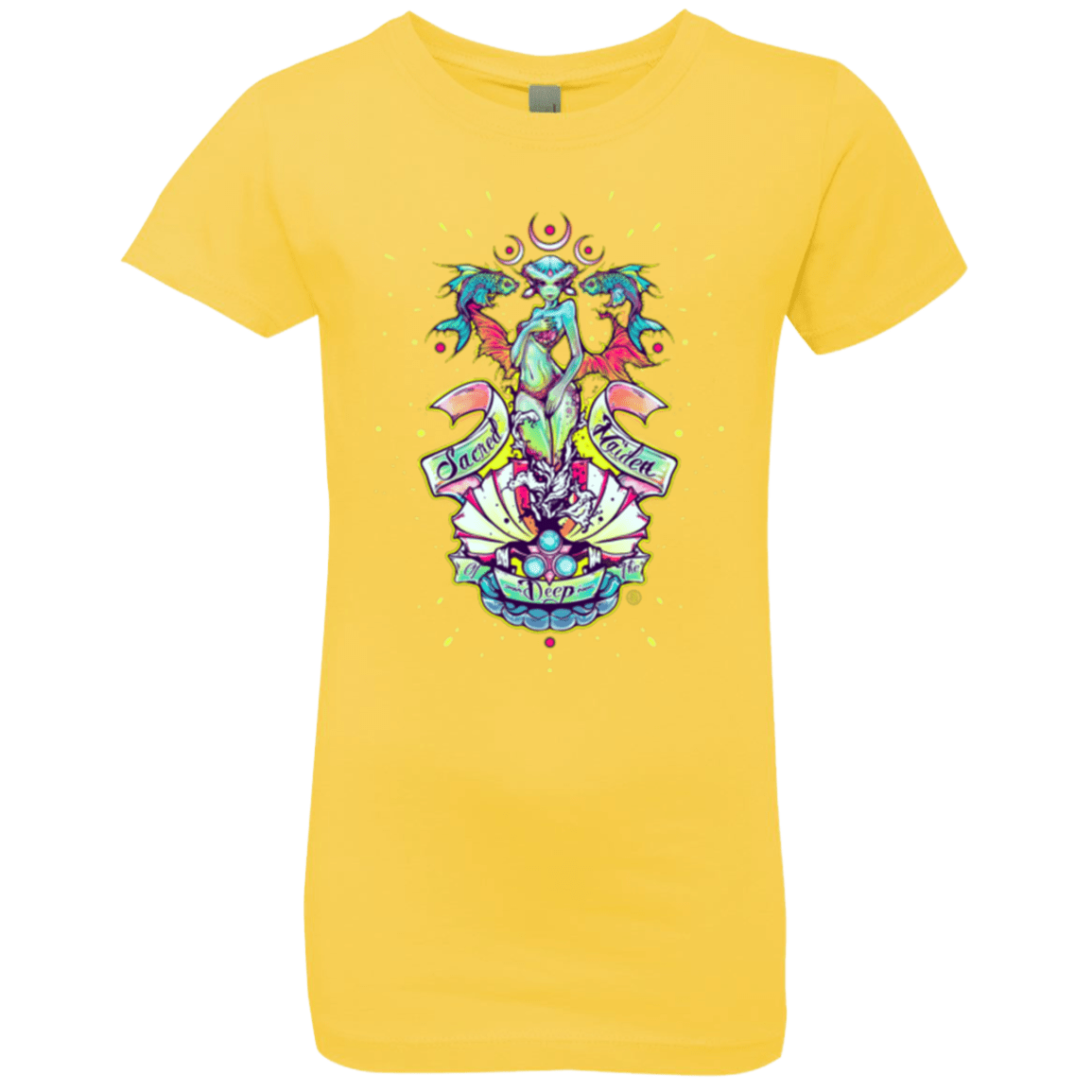 Sacred Maiden of the Deep Girls Premium T-Shirt