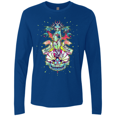 T-Shirts Royal / Small Sacred Maiden of the Deep Men's Premium Long Sleeve