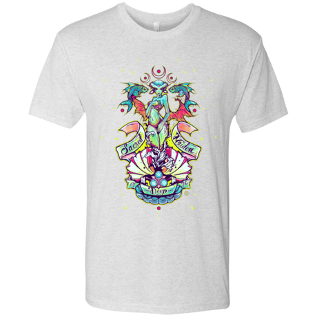 T-Shirts Heather White / Small Sacred Maiden of the Deep Men's Triblend T-Shirt