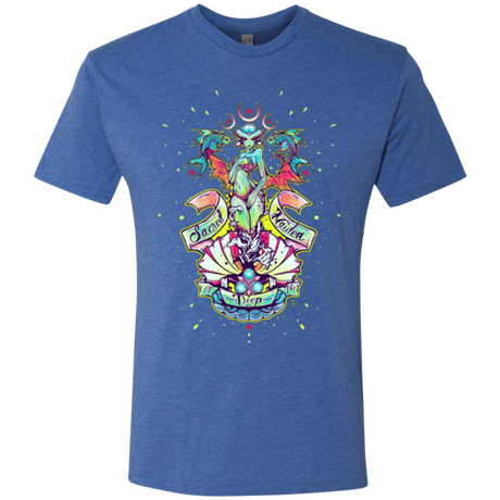 T-Shirts Vintage Royal / Small Sacred Maiden of the Deep Men's Triblend T-Shirt
