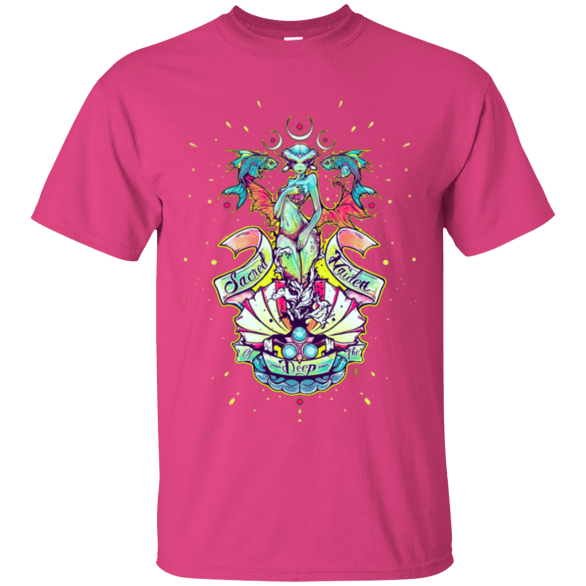 T-Shirts Heliconia / Small Sacred Maiden of the Deep T-Shirt