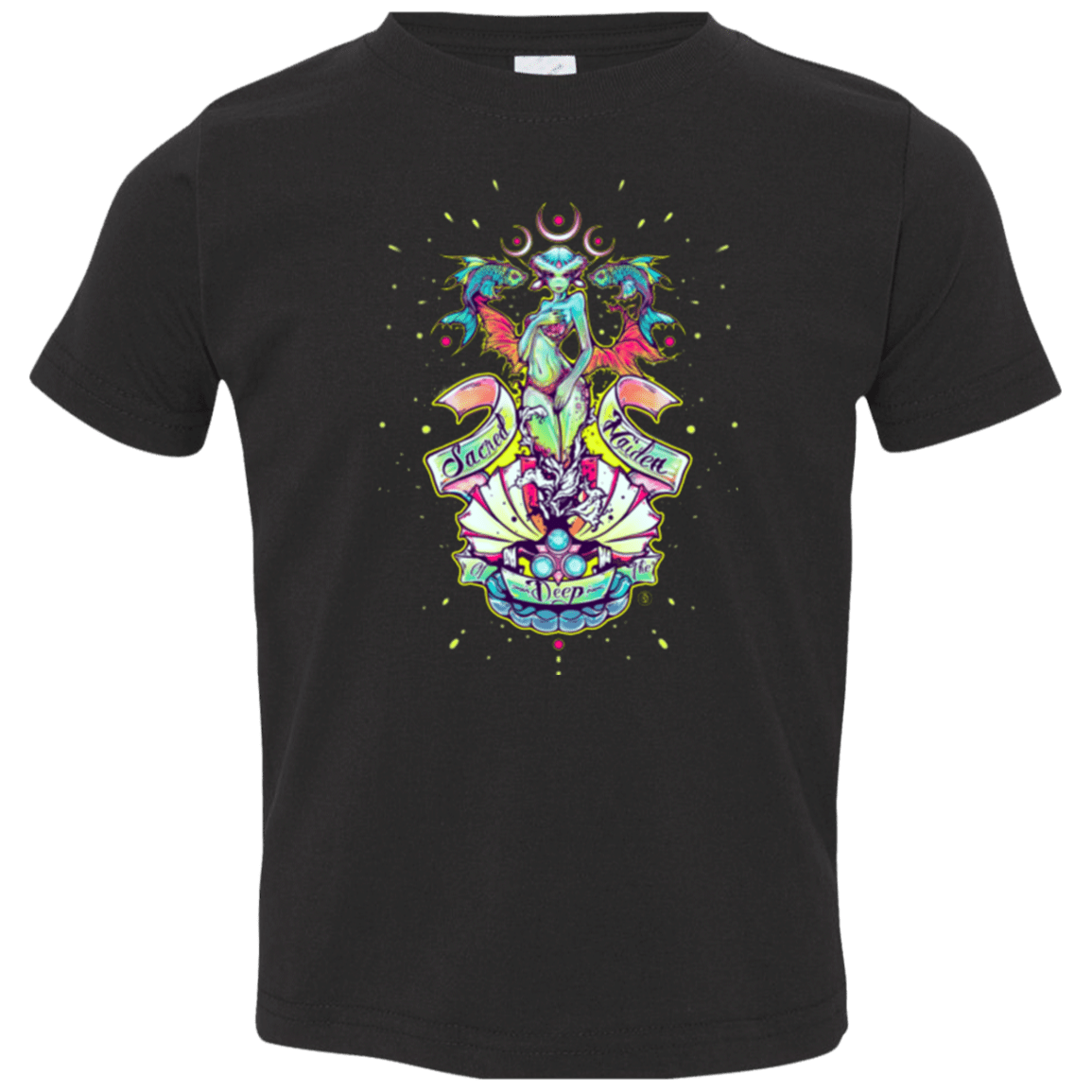 T-Shirts Black / 2T Sacred Maiden of the Deep Toddler Premium T-Shirt