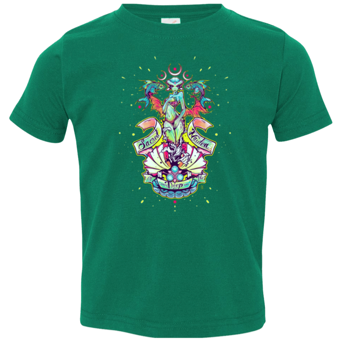 T-Shirts Kelly / 2T Sacred Maiden of the Deep Toddler Premium T-Shirt