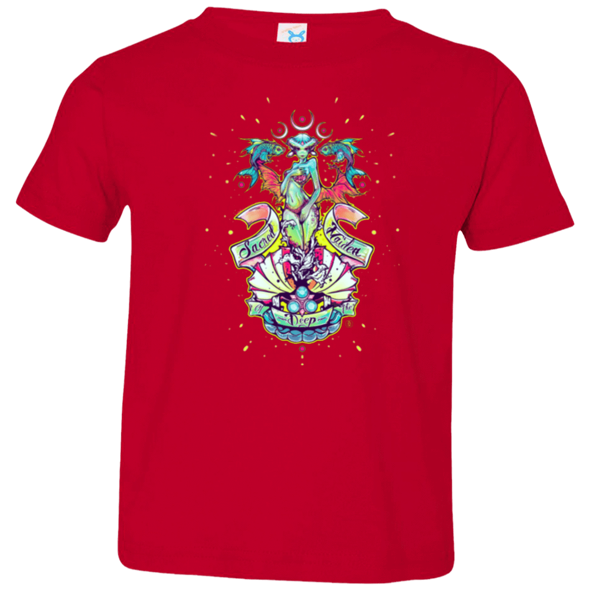 T-Shirts Red / 2T Sacred Maiden of the Deep Toddler Premium T-Shirt