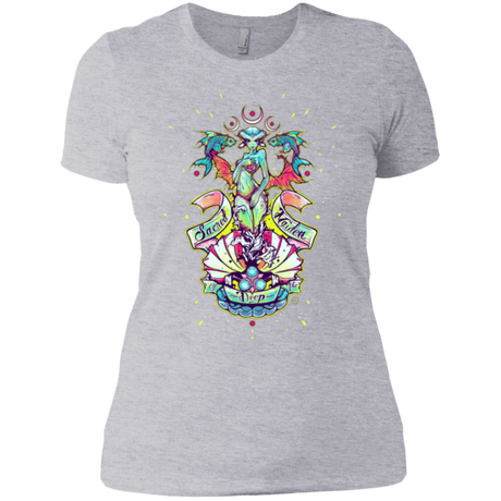 T-Shirts Heather Grey / X-Small Sacred Maiden of the Deep Women's Premium T-Shirt