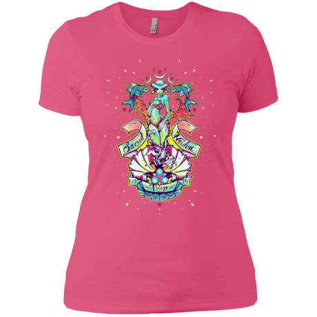 T-Shirts Hot Pink / X-Small Sacred Maiden of the Deep Women's Premium T-Shirt
