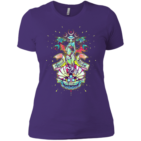 T-Shirts Purple / X-Small Sacred Maiden of the Deep Women's Premium T-Shirt