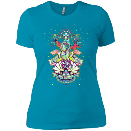 T-Shirts Turquoise / X-Small Sacred Maiden of the Deep Women's Premium T-Shirt