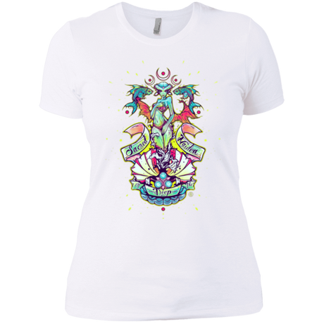 T-Shirts White / X-Small Sacred Maiden of the Deep Women's Premium T-Shirt