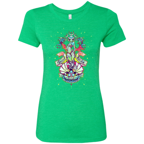 T-Shirts Envy / Small Sacred Maiden of the Deep Women's Triblend T-Shirt