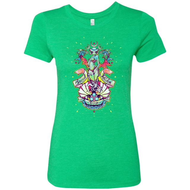 T-Shirts Envy / Small Sacred Maiden of the Deep Women's Triblend T-Shirt