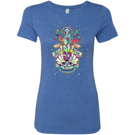 T-Shirts Vintage Royal / Small Sacred Maiden of the Deep Women's Triblend T-Shirt
