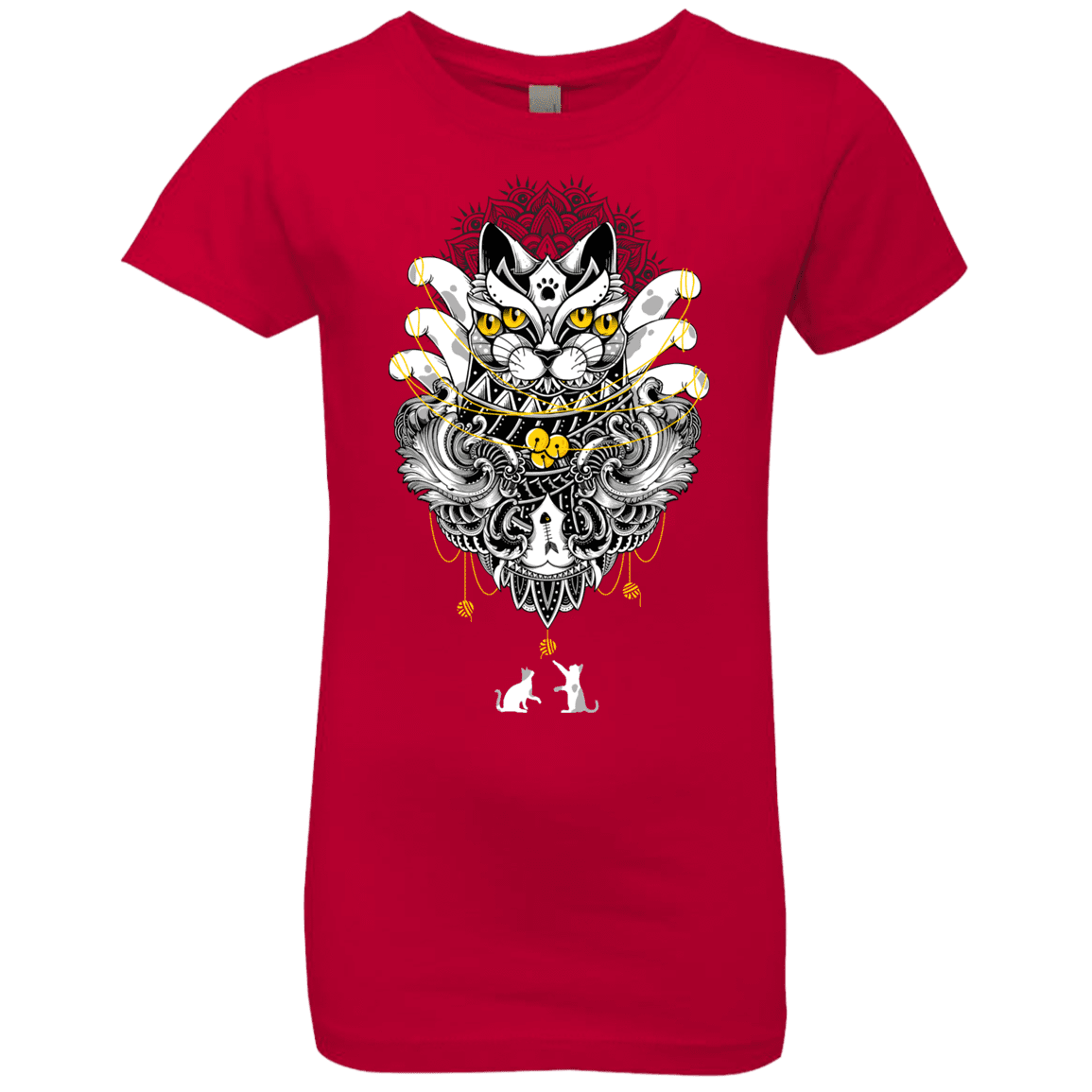 T-Shirts Red / YXS Sacred Ritual Girls Premium T-Shirt