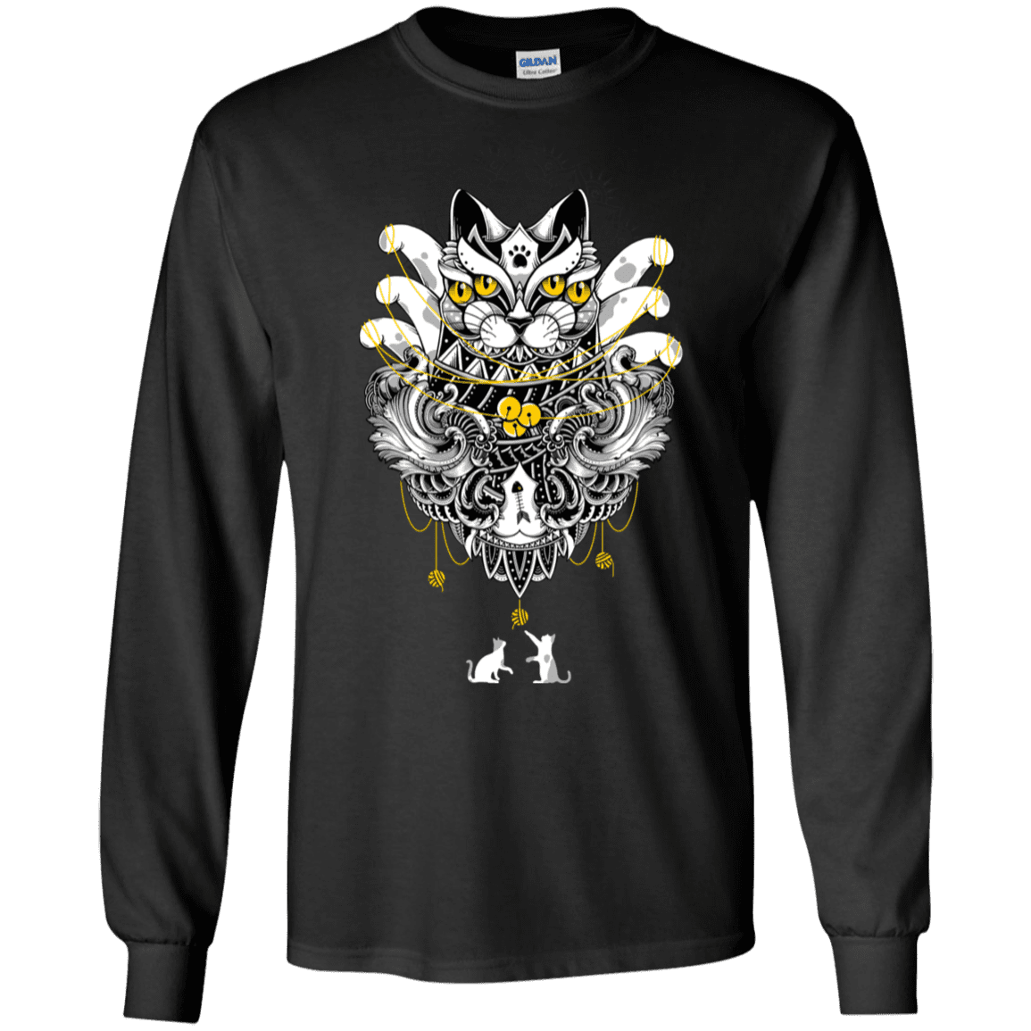 T-Shirts Black / S Sacred Ritual Men's Long Sleeve T-Shirt