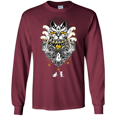 T-Shirts Maroon / S Sacred Ritual Men's Long Sleeve T-Shirt