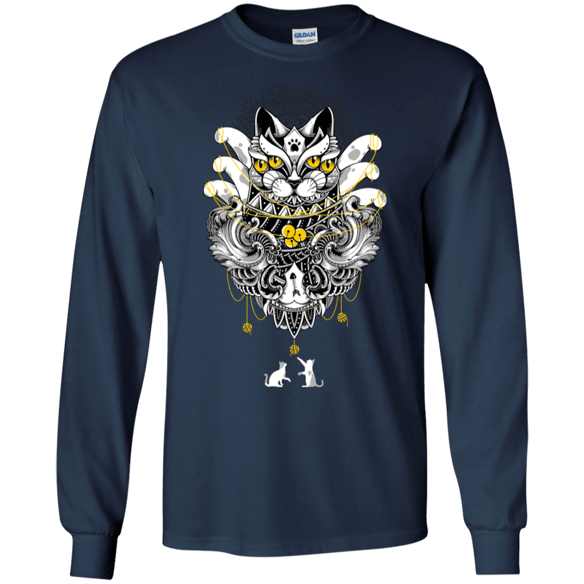 T-Shirts Navy / S Sacred Ritual Men's Long Sleeve T-Shirt