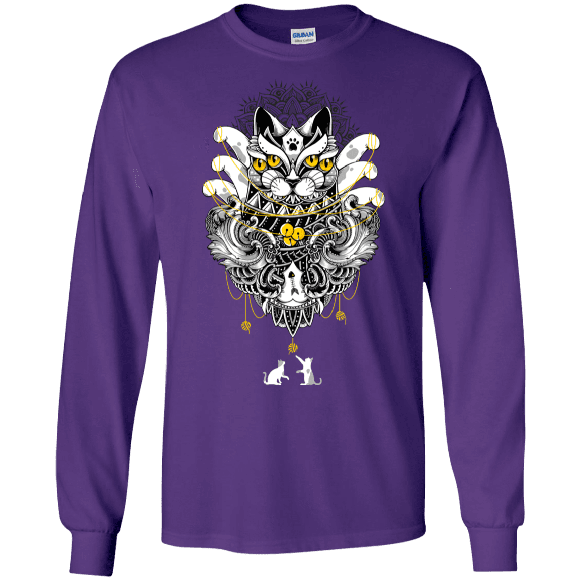 T-Shirts Purple / S Sacred Ritual Men's Long Sleeve T-Shirt