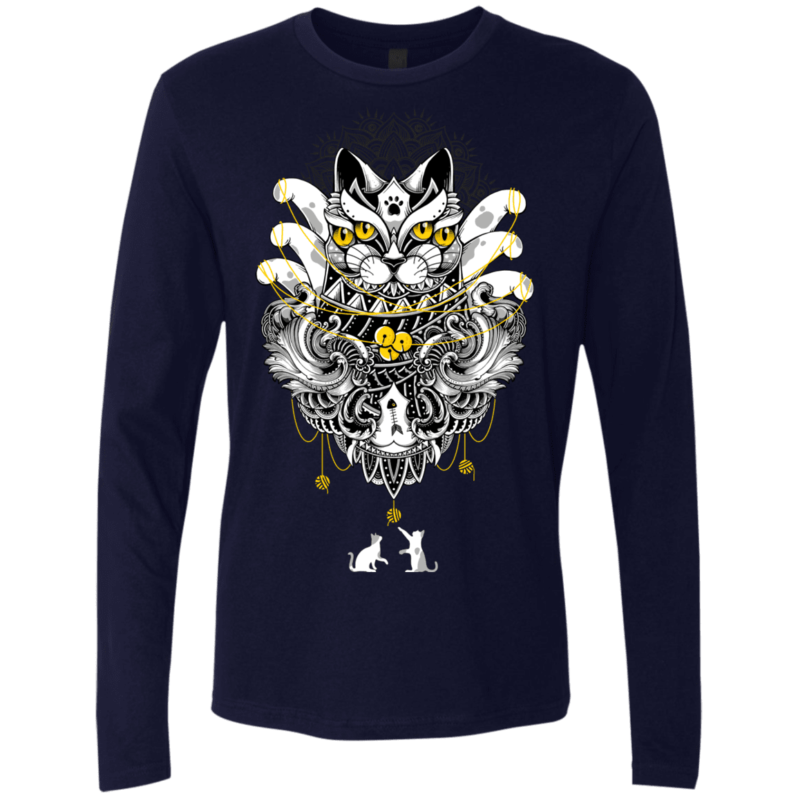 T-Shirts Midnight Navy / S Sacred Ritual Men's Premium Long Sleeve