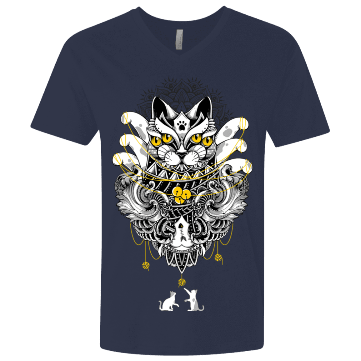 T-Shirts Midnight Navy / X-Small Sacred Ritual Men's Premium V-Neck