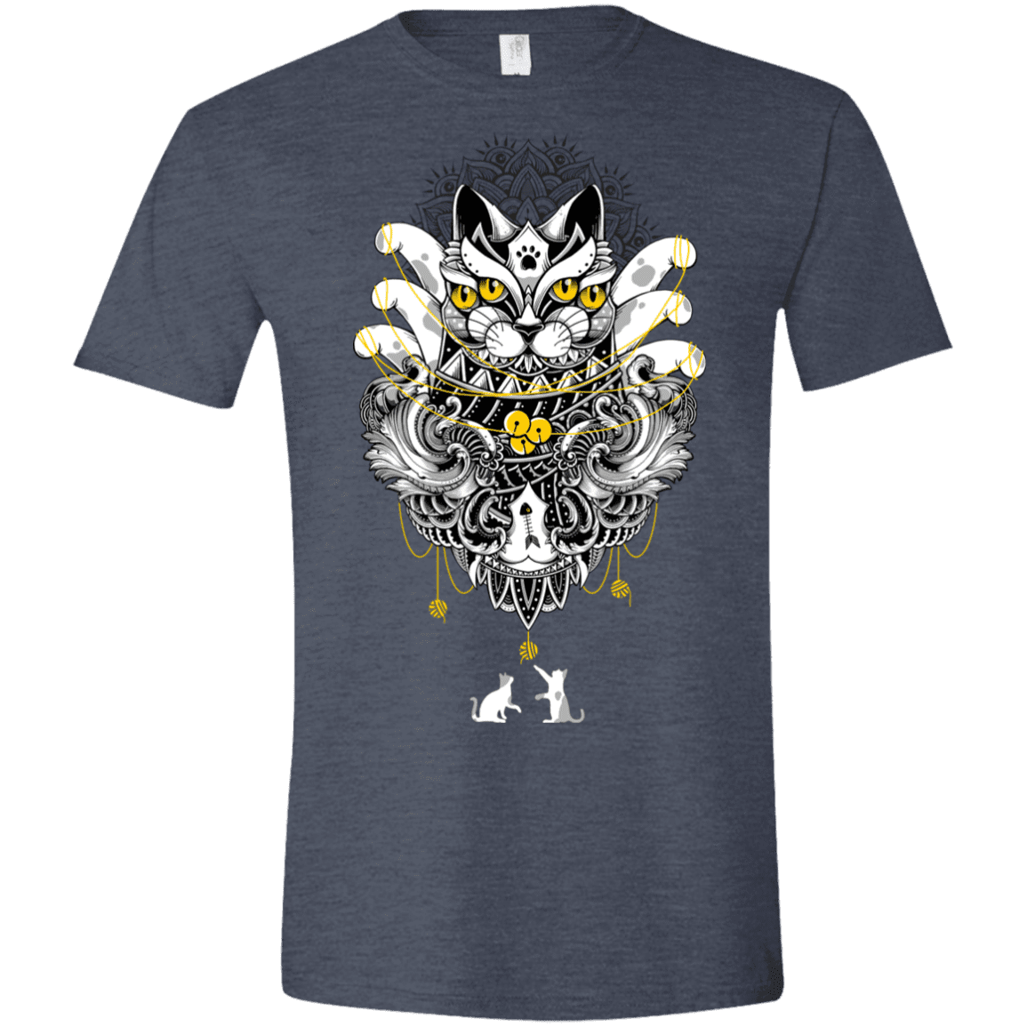 T-Shirts Heather Navy / S Sacred Ritual Men's Semi-Fitted Softstyle