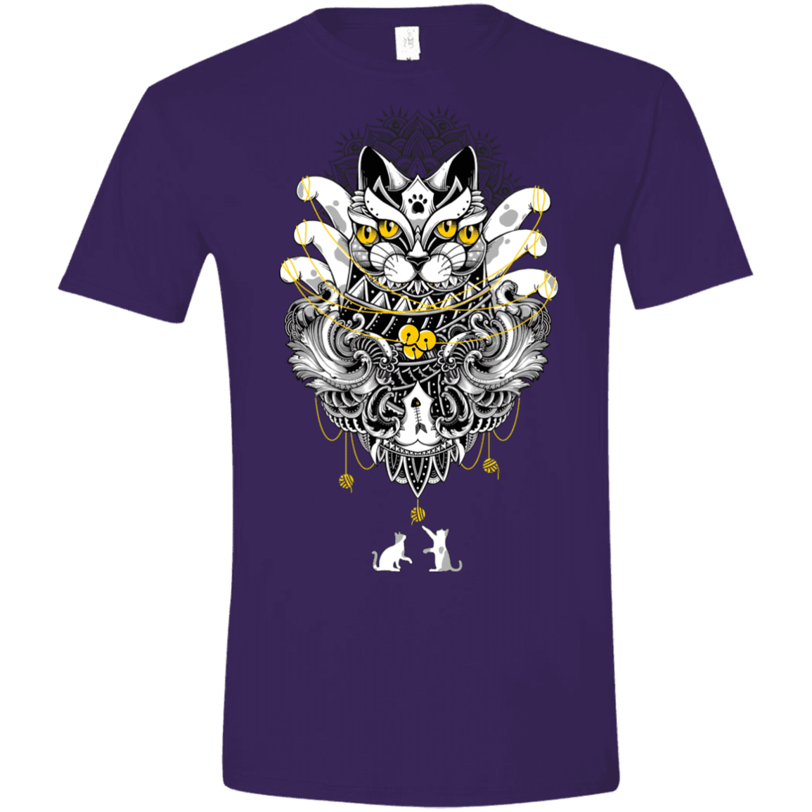 T-Shirts Purple / S Sacred Ritual Men's Semi-Fitted Softstyle