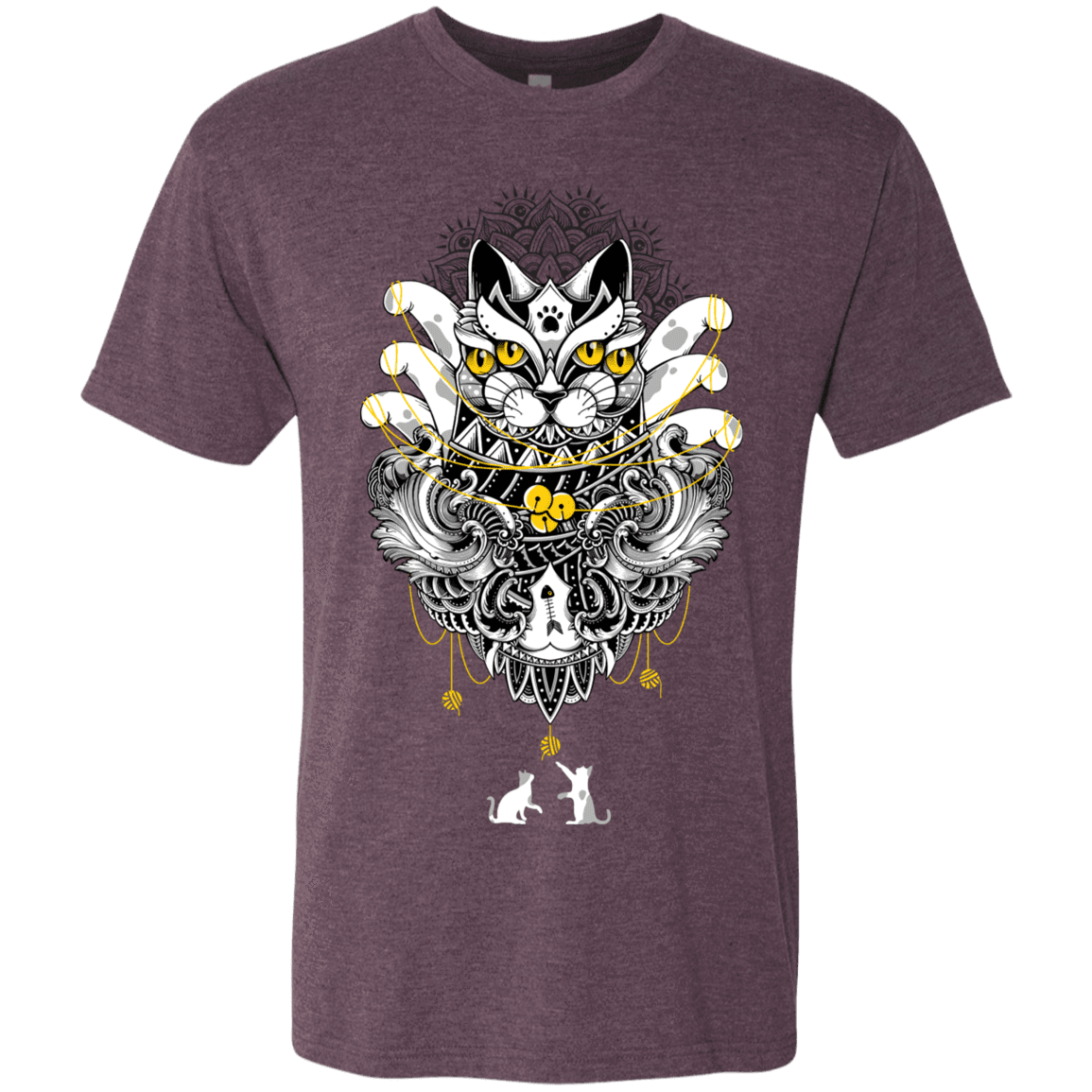 T-Shirts Vintage Purple / S Sacred Ritual Men's Triblend T-Shirt